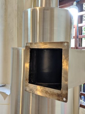 Hệ thống xử lý khói bụi của máy rang cafe ROGER hot air