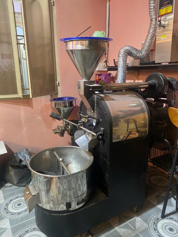Máy rang cà phê 3kg/mẻ là giải pháp lý tưởng cho các quán cà phê, xưởng rang.